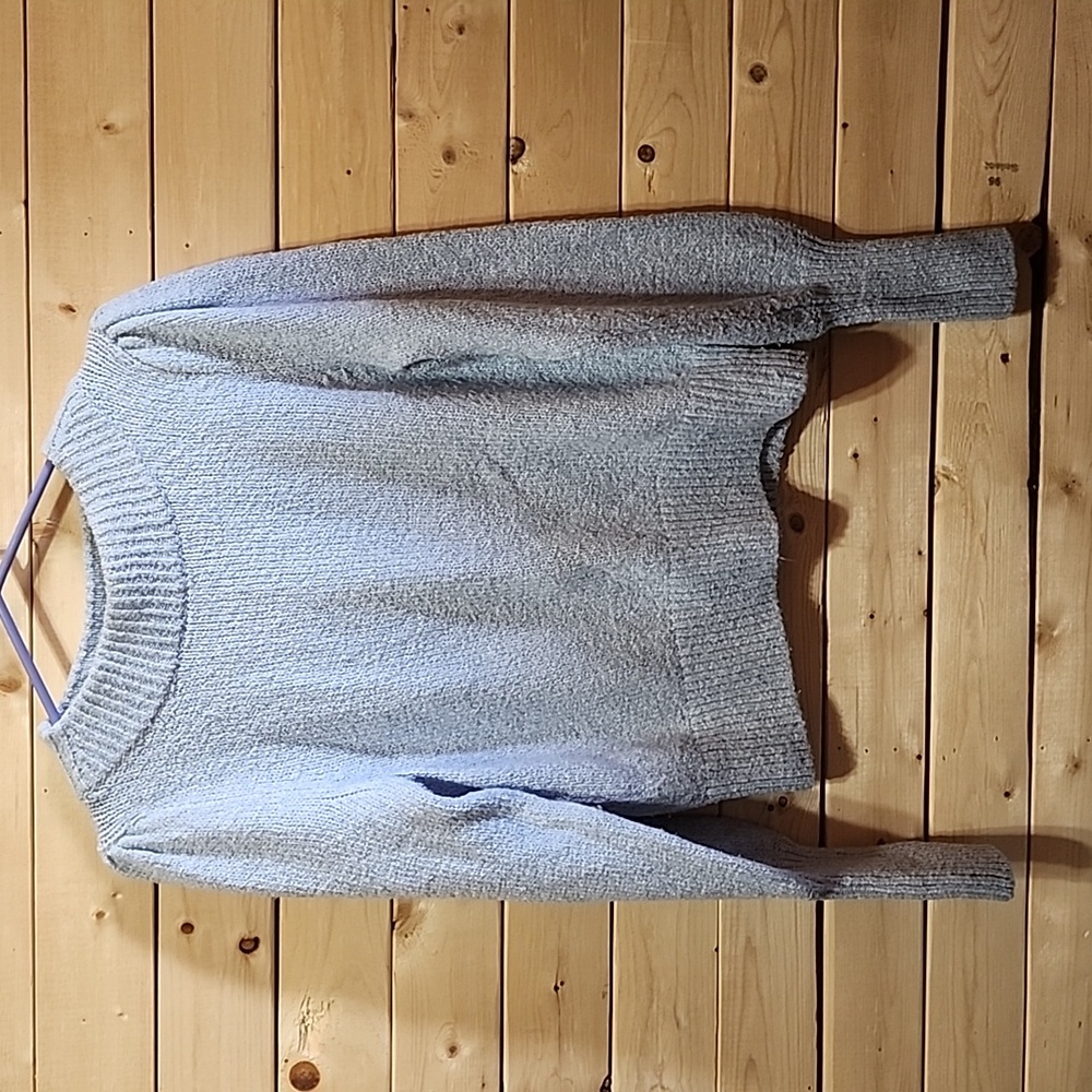 Anthropologie Gray Turtleneck Sweater